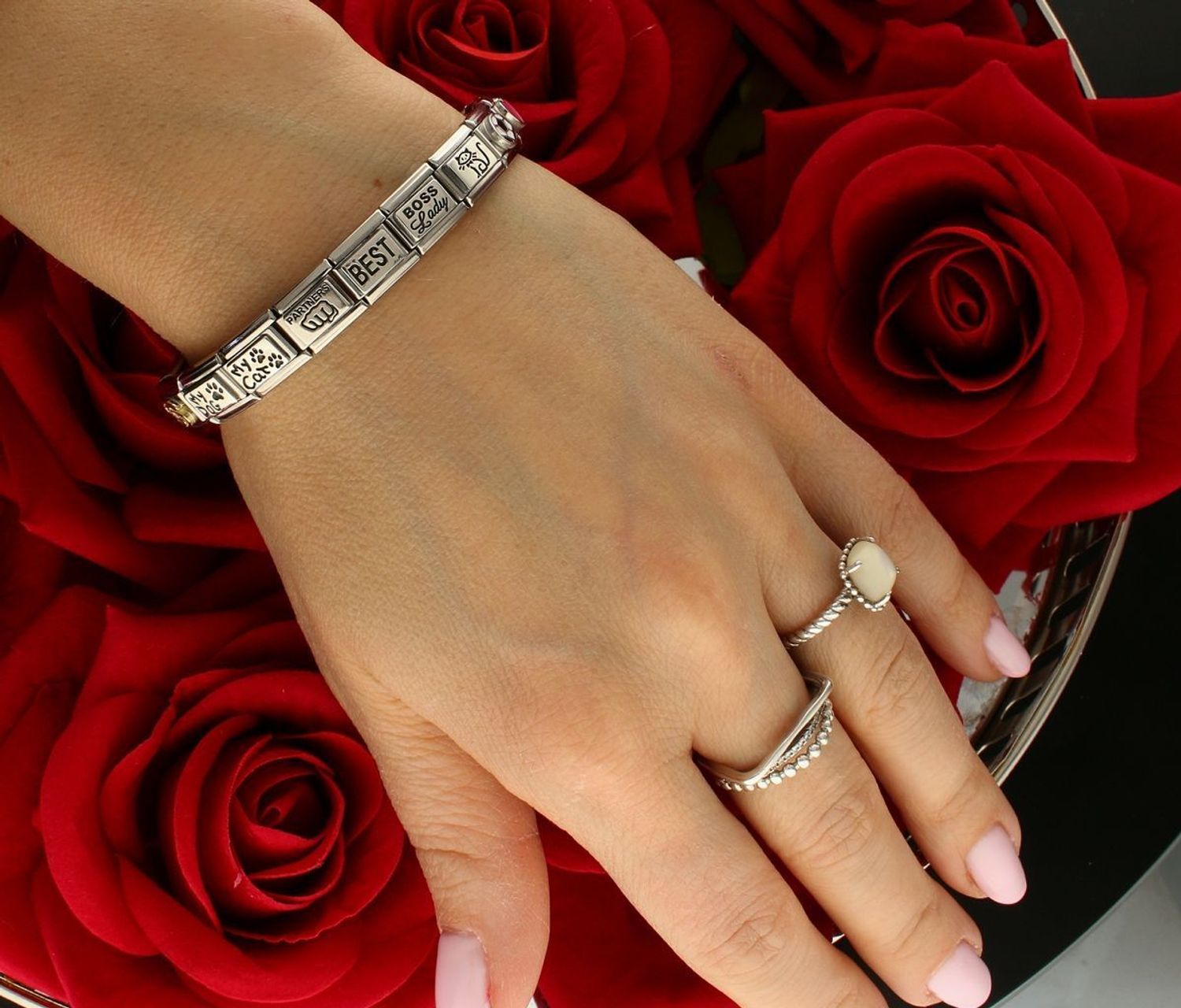 Nomination - Link 925 Silver 'BOSS BABY' 330109 36 biżuteria nomination nomination zawieszki nomination baza.jpg